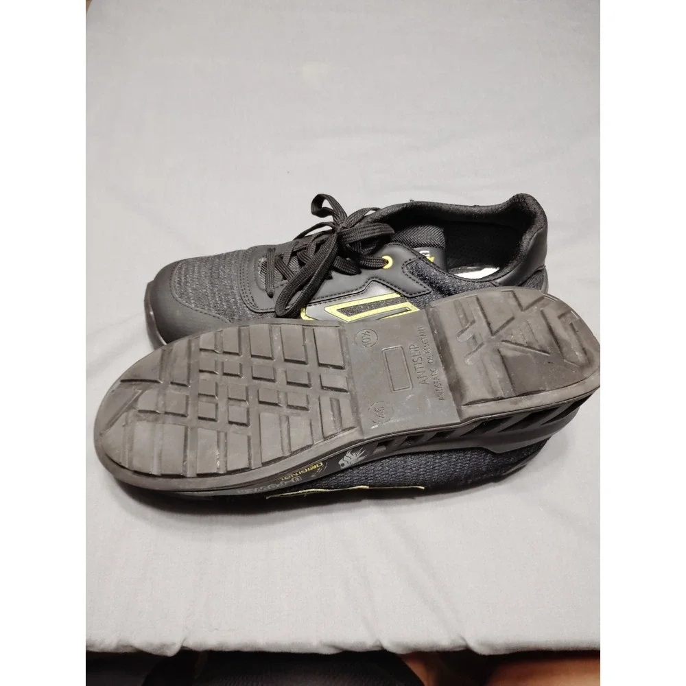 U-Power Matt S3 Black 10.5 Lace Ultra Lightweight Safety Midsole Toecap Trainers